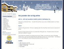 Tablet Screenshot of bigwhitepowderden.com